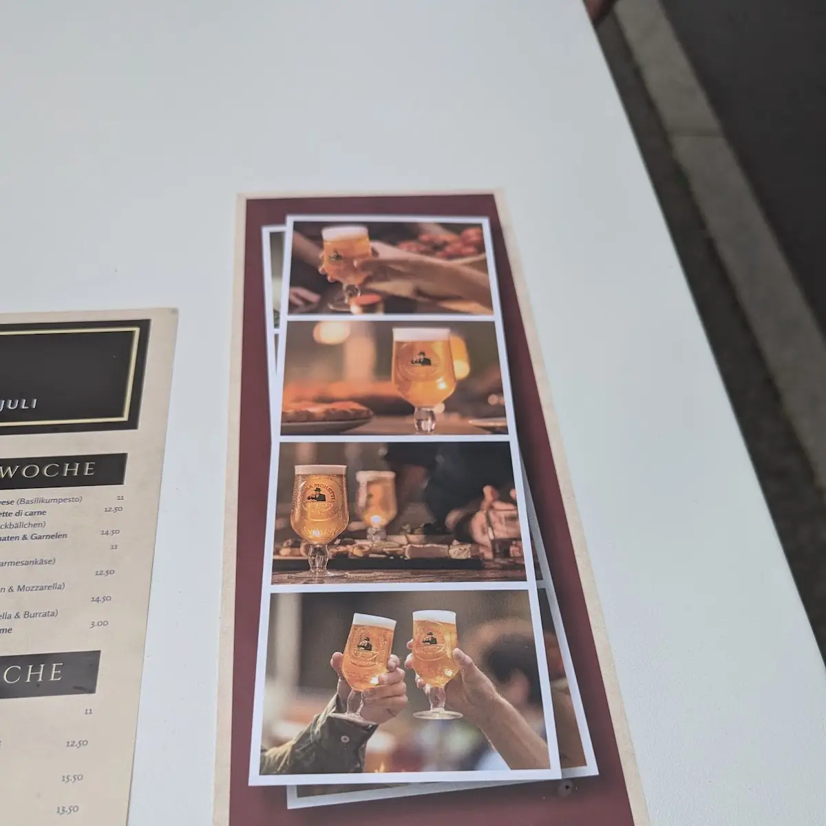 Speisekarte, Aranzulla Italo Bistro