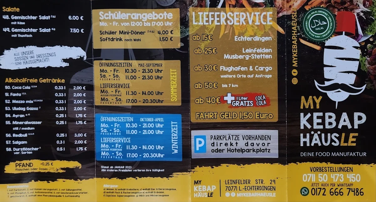 Speisekarte photo 3