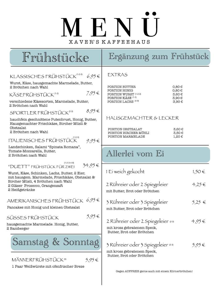 Speisekarte photo 1