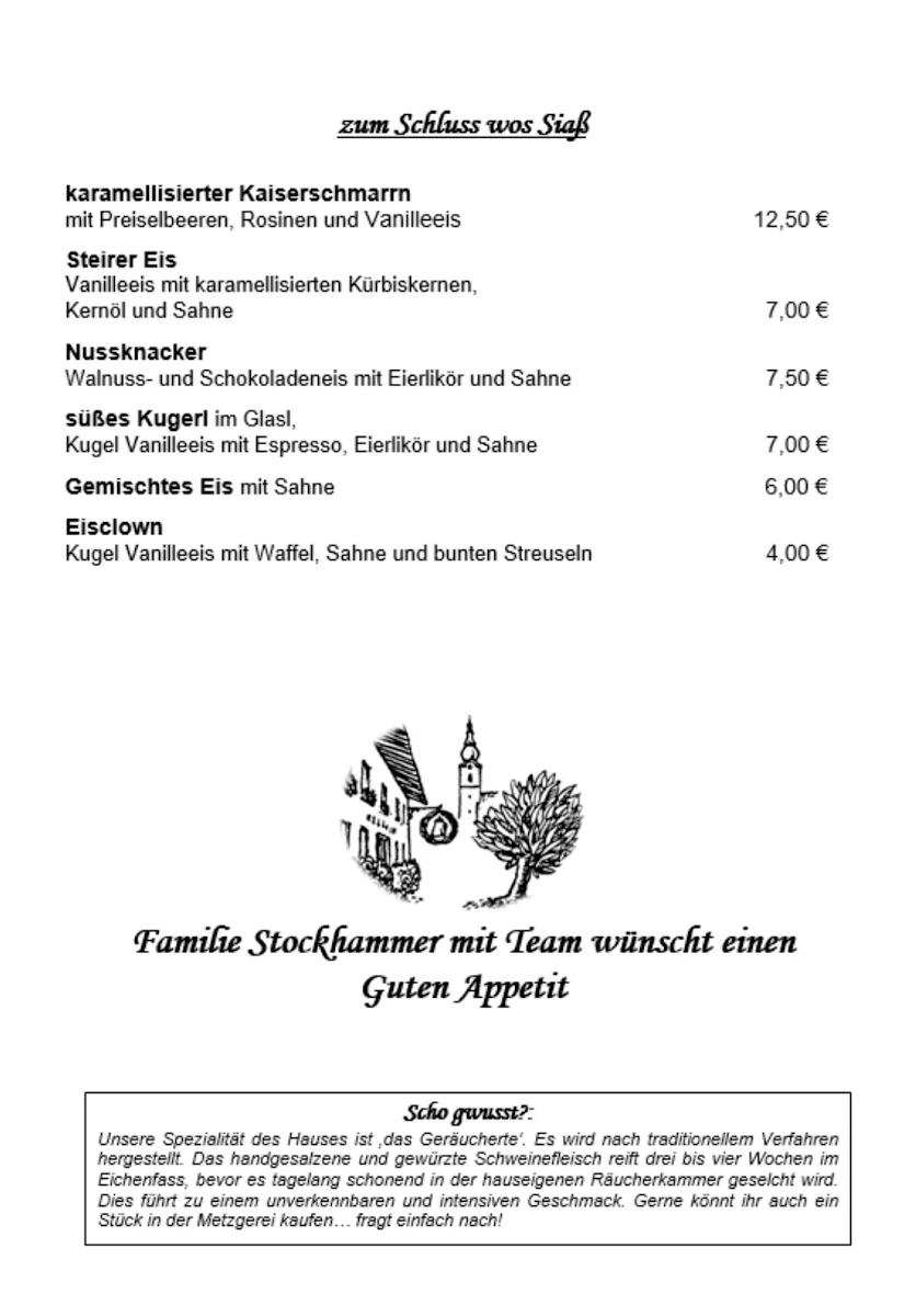 Speisekarte photo 5