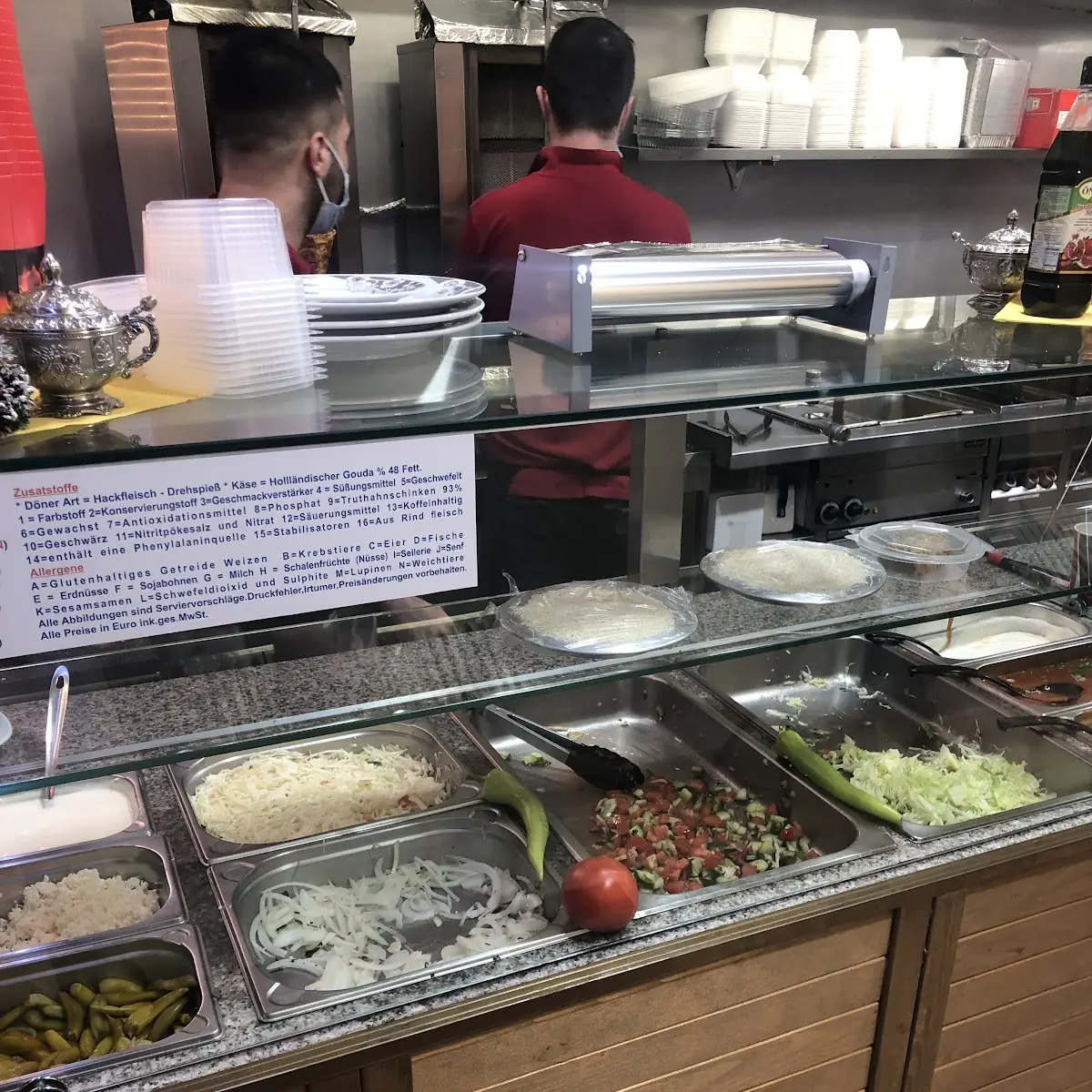 Atmosphäre, Eslin Kebab Haus