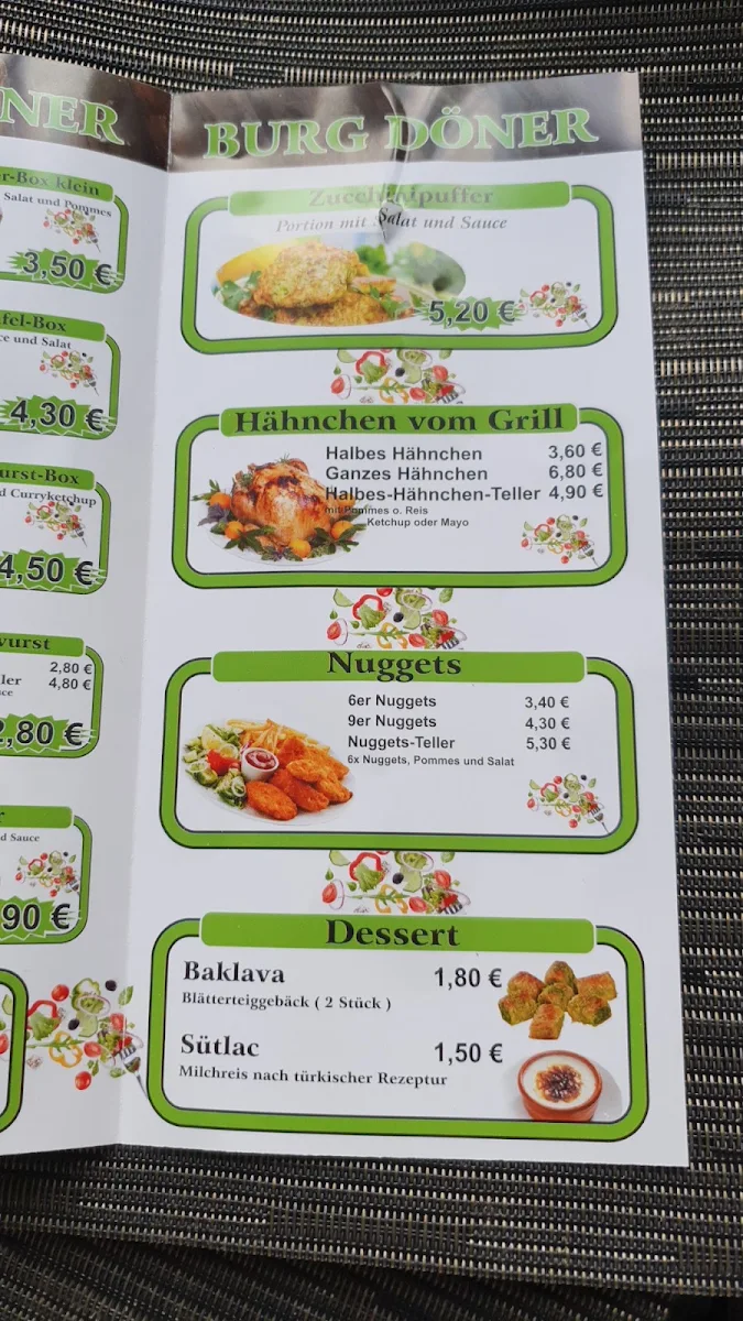Speisekarte photo 2