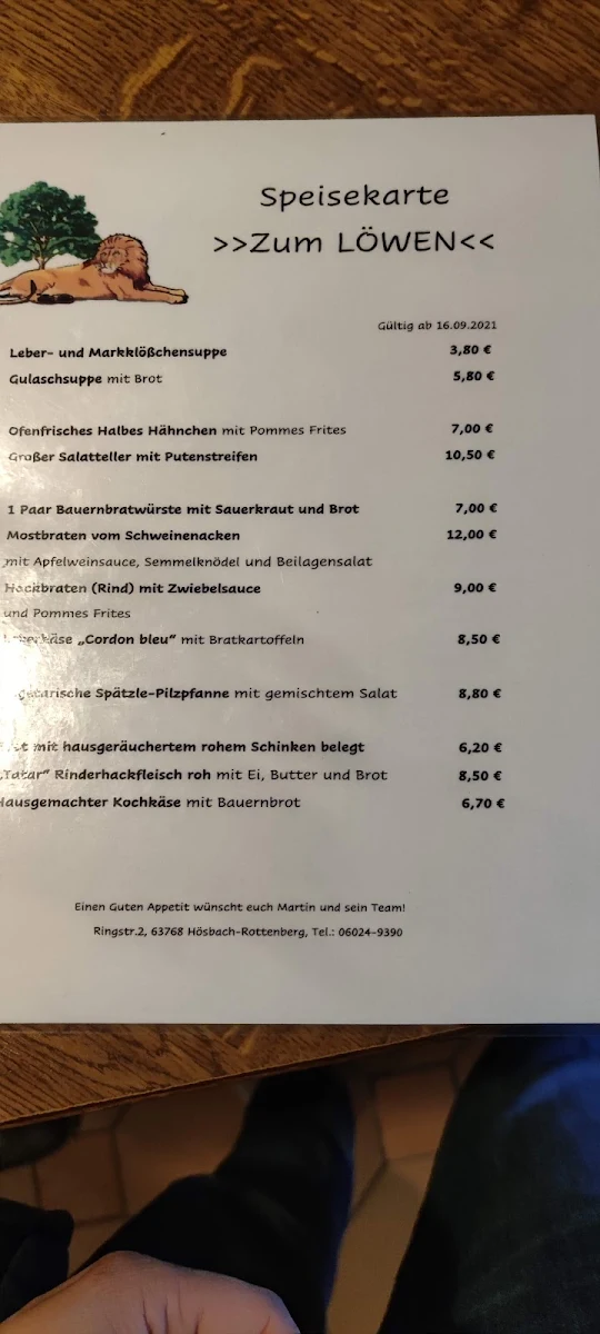 Speisekarte photo 3