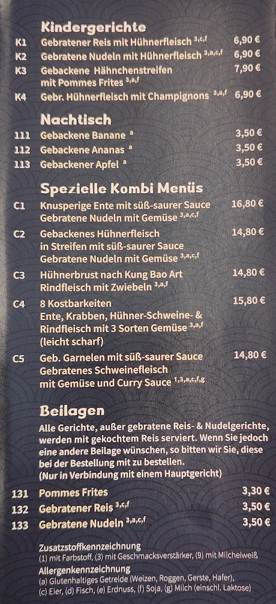 Speisekarte photo 3