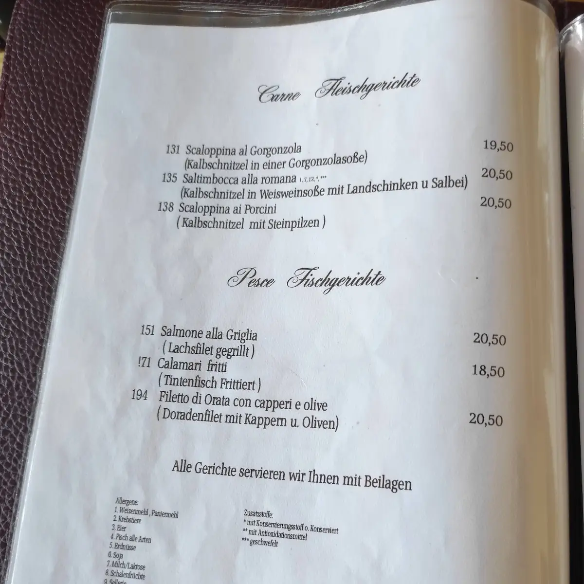 Speisekarte photo 4