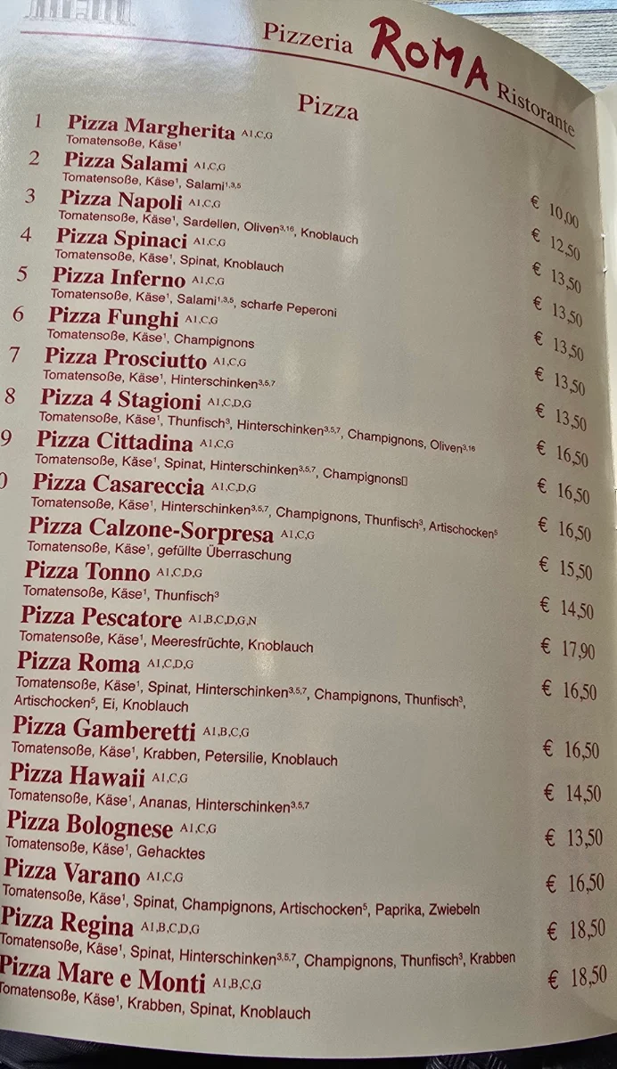 Speisekarte photo 1