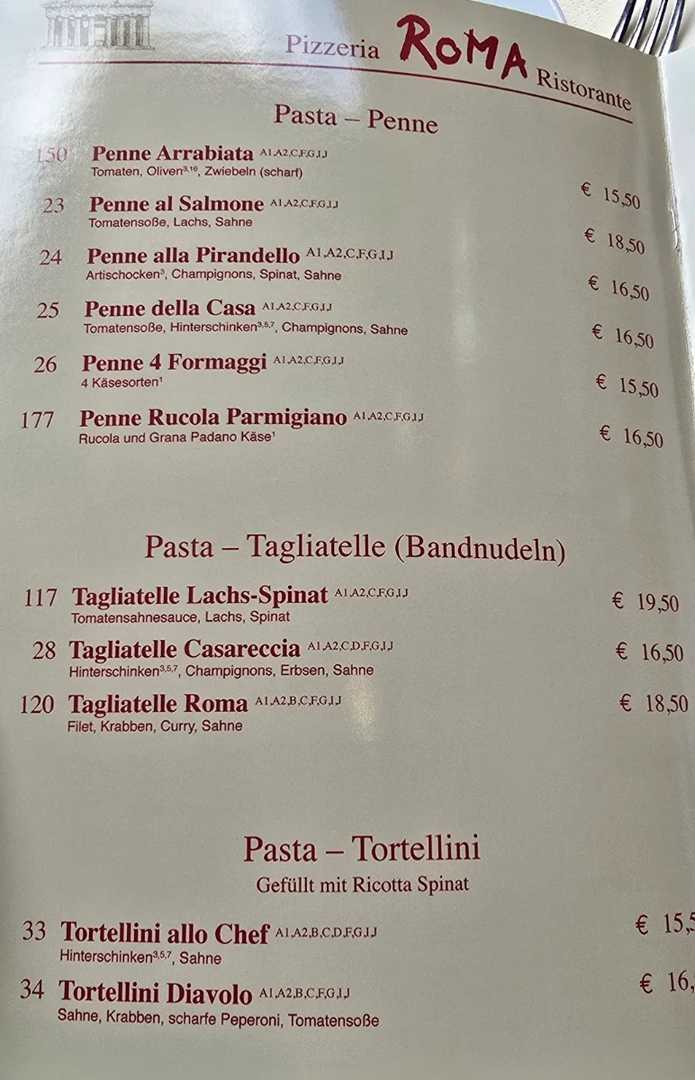 Speisekarte photo 2