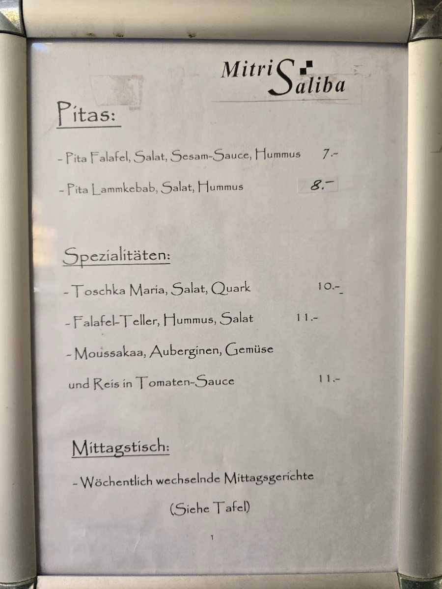Speisekarte photo 1