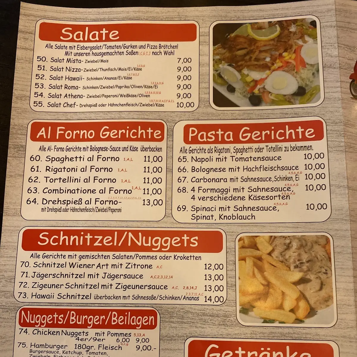 Speisekarte photo 8