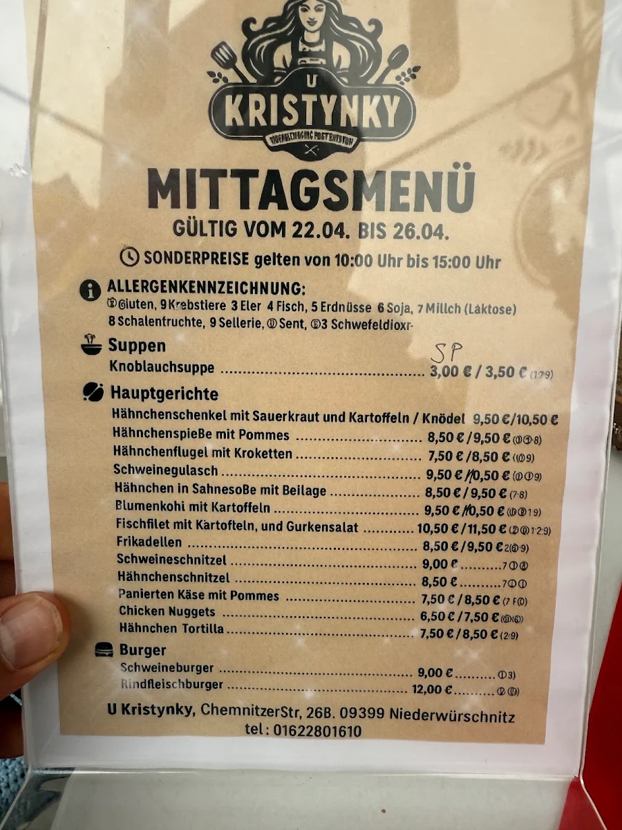 Speisekarte photo 2