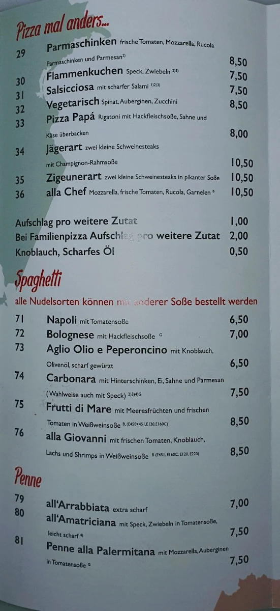 Speisekarte photo 5