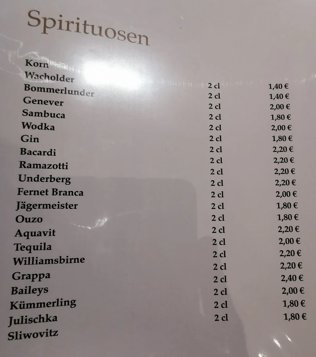 Speisekarte photo 8