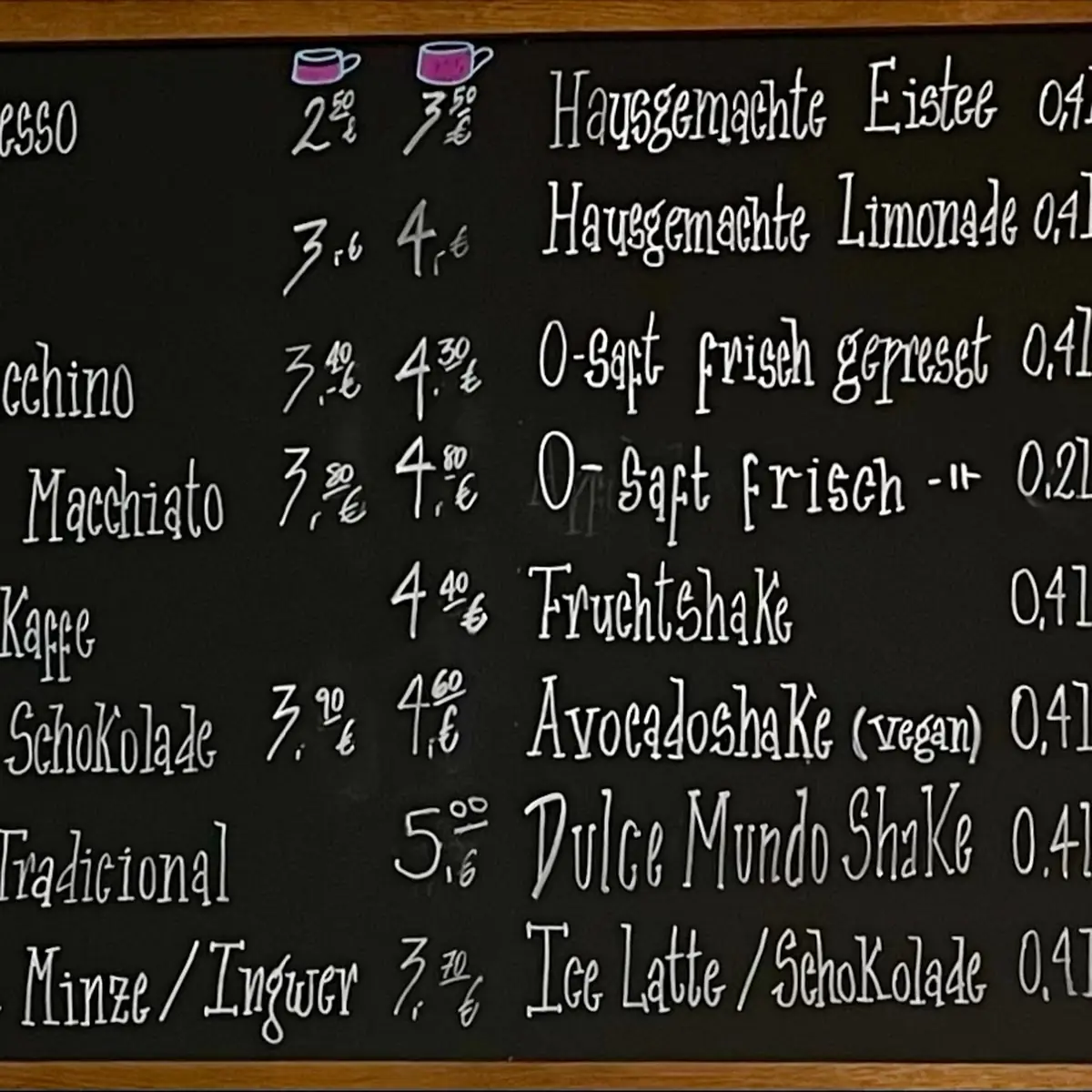 Speisekarte photo 1