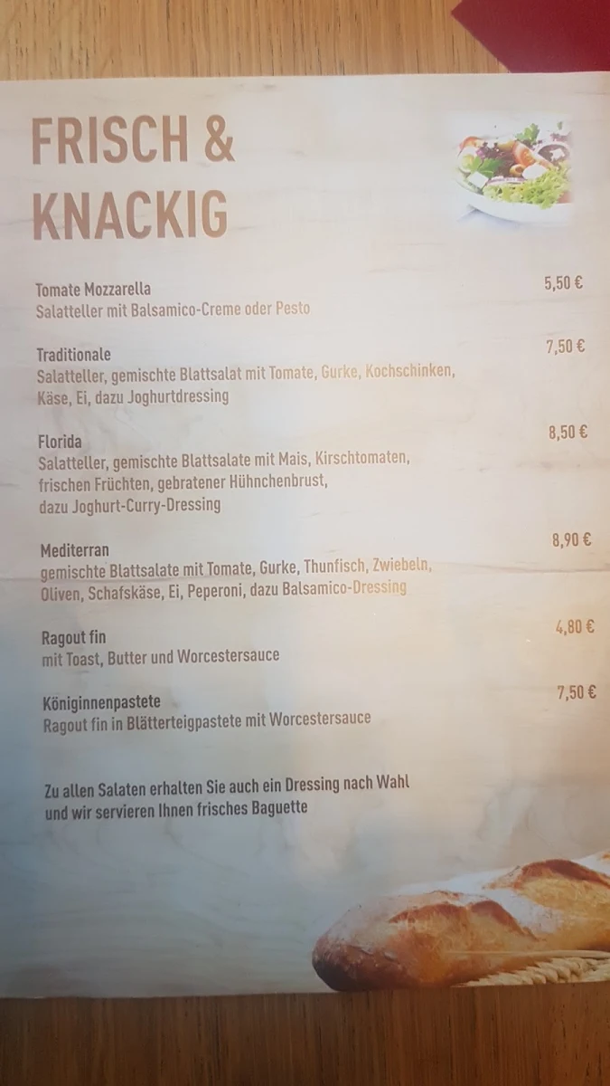 Speisekarte photo 1