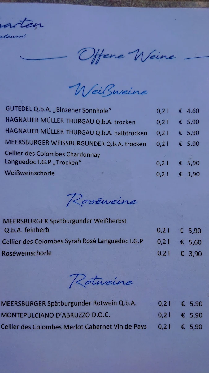 Speisekarte photo 9
