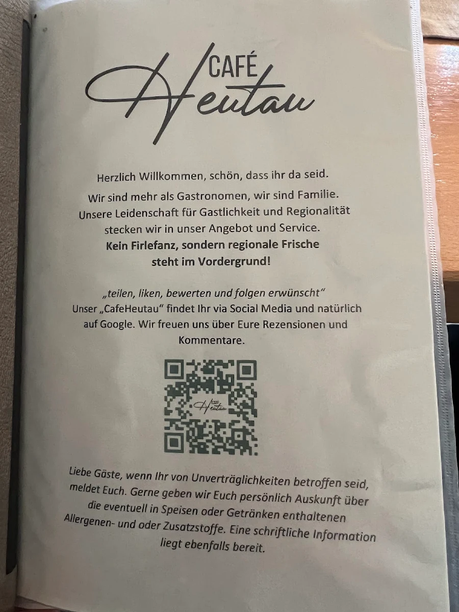 Speisekarte photo 1