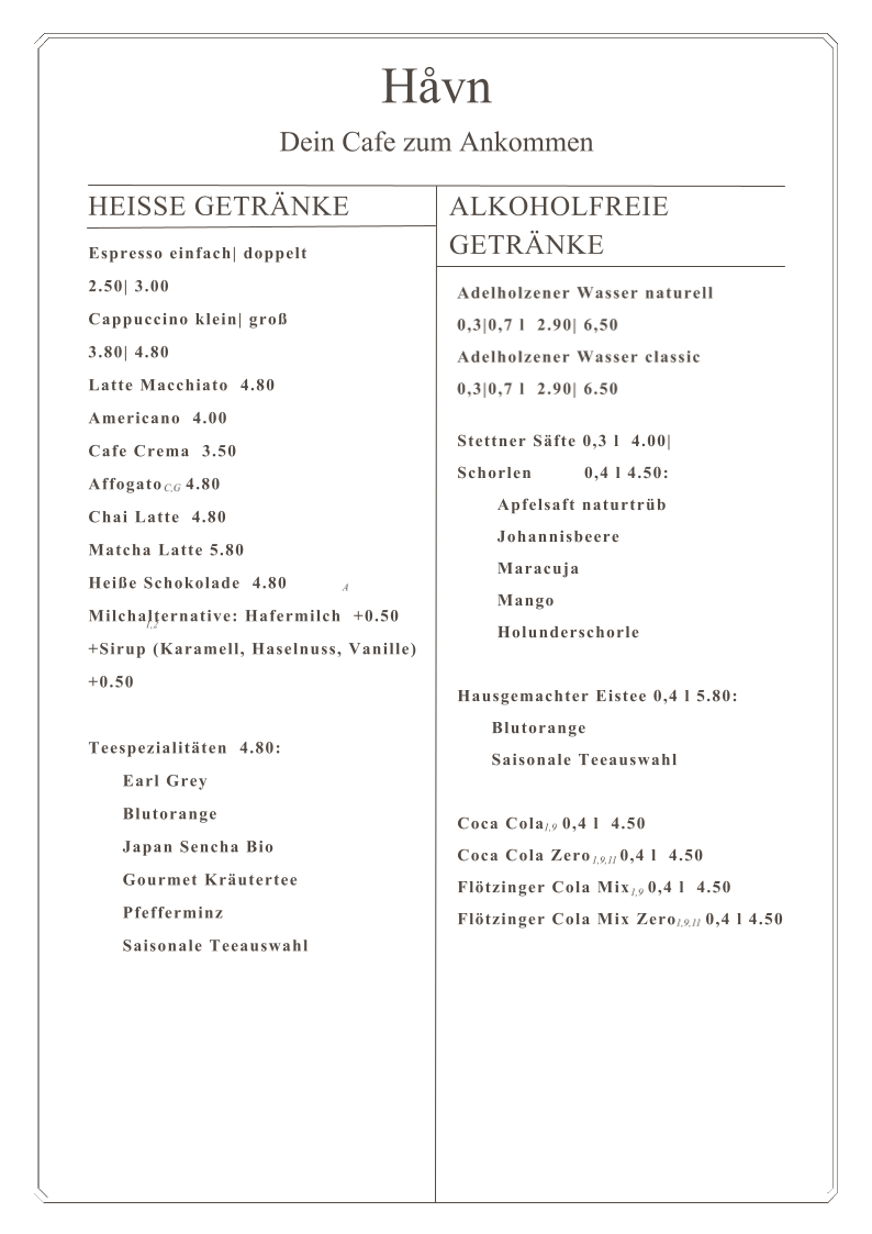 Speisekarte photo 3