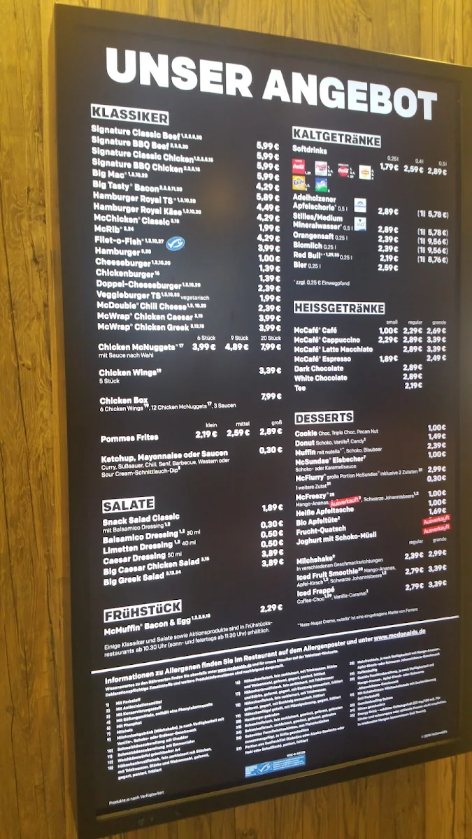 Speisekarte photo 3