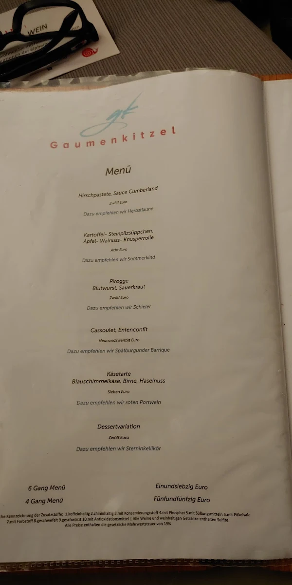Speisekarte photo 3