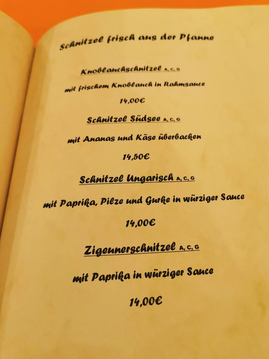 Speisekarte photo 3