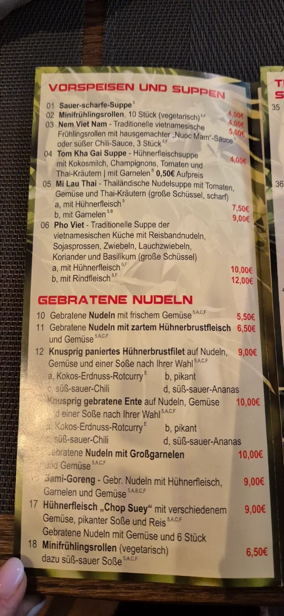 Speisekarte photo 3