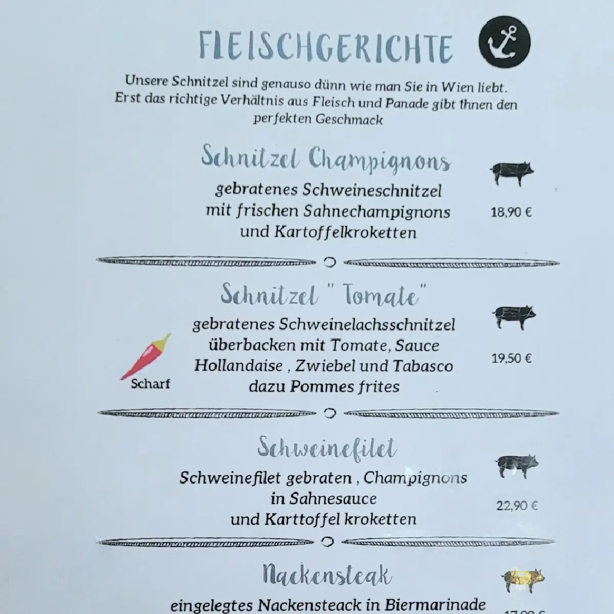 Speisekarte photo 3