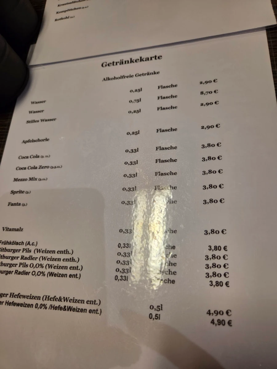 Speisekarte photo 4
