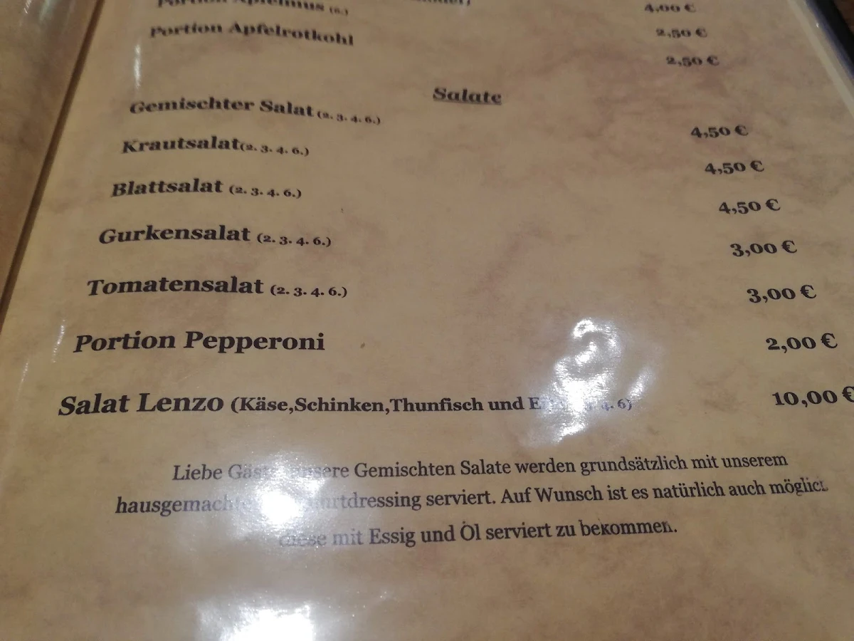 Speisekarte photo 9