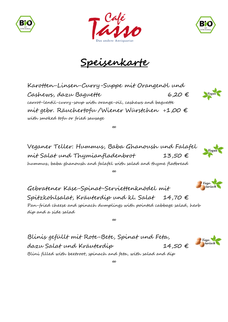 Speisekarte photo 8