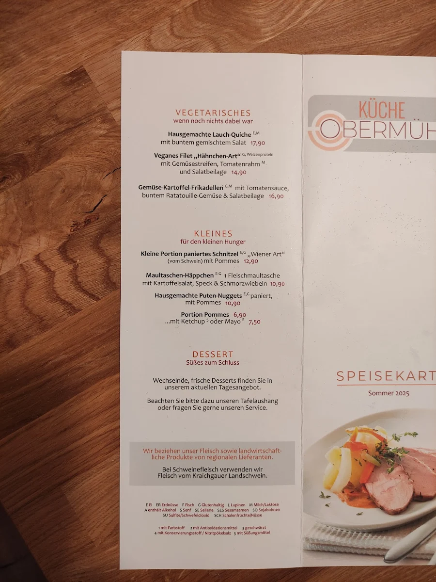 Speisekarte photo 2