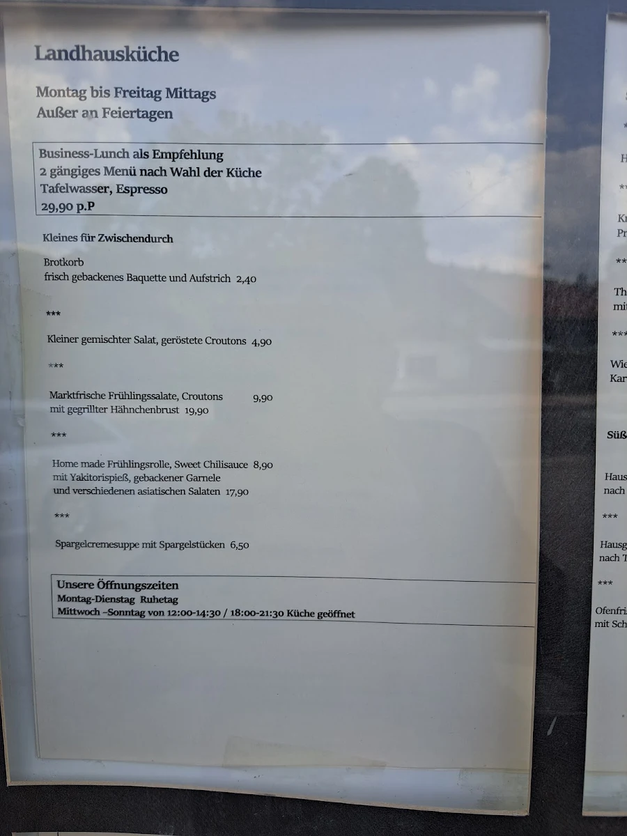 Speisekarte photo 2
