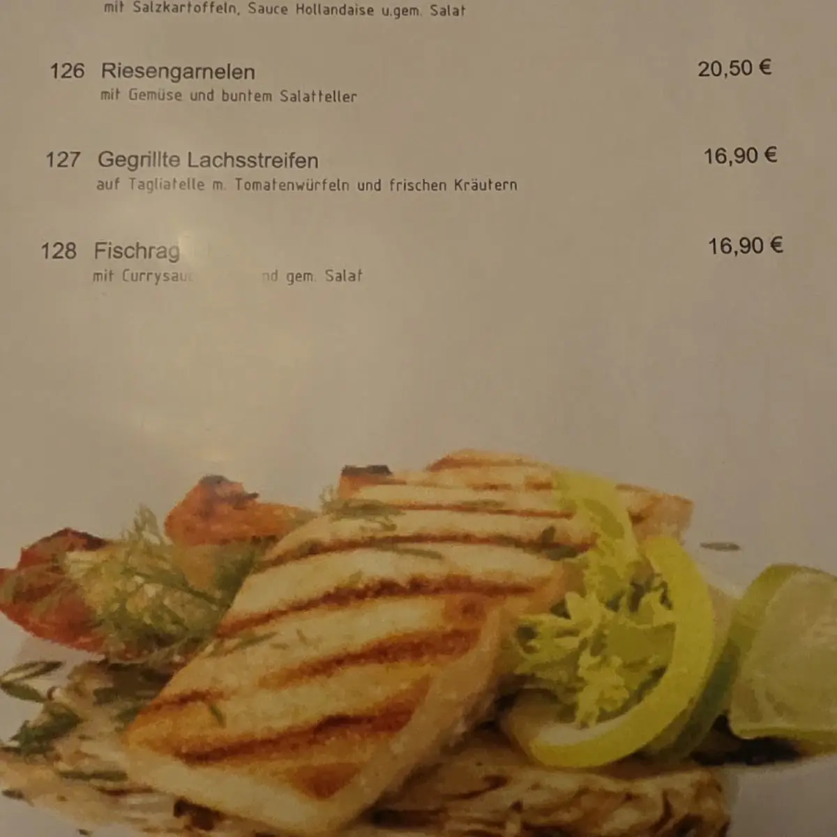 Speisekarte photo 2