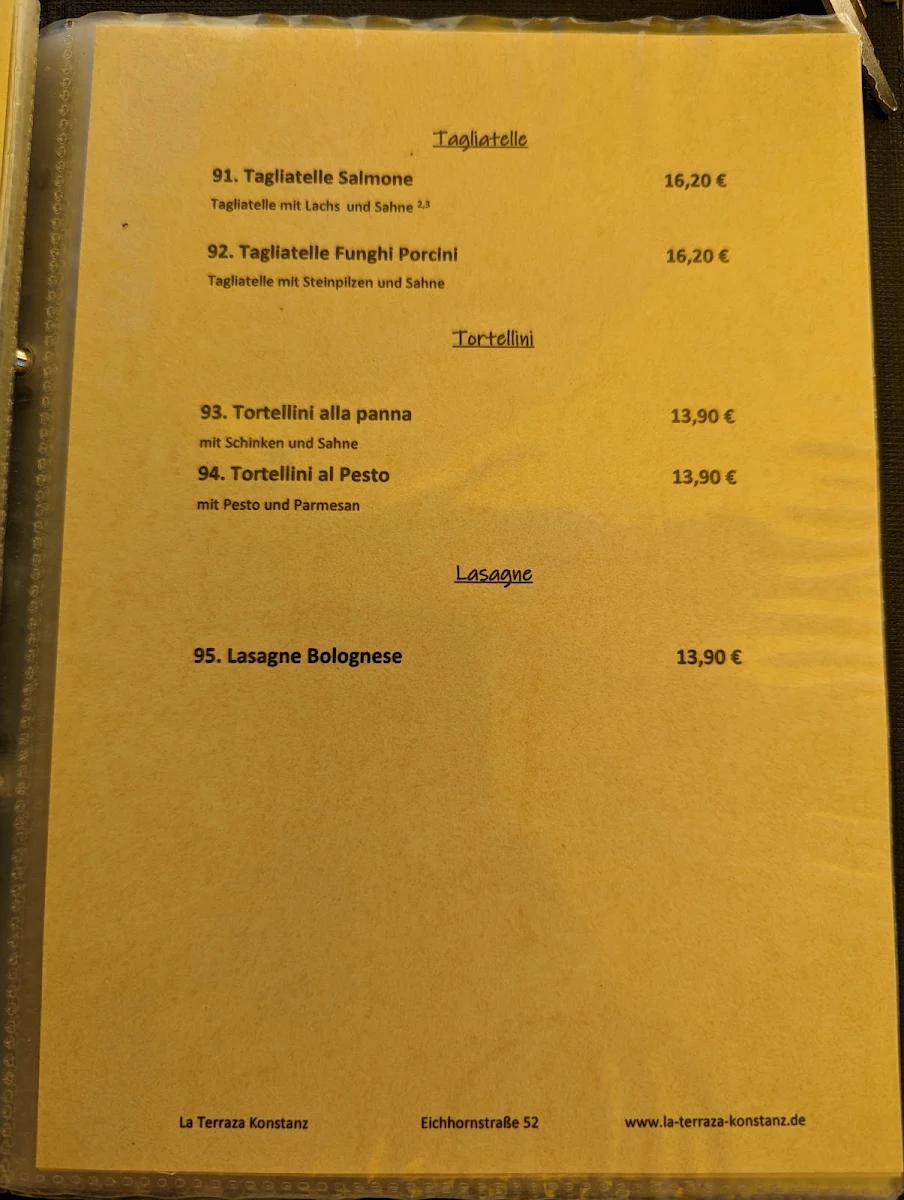 Speisekarte photo 2