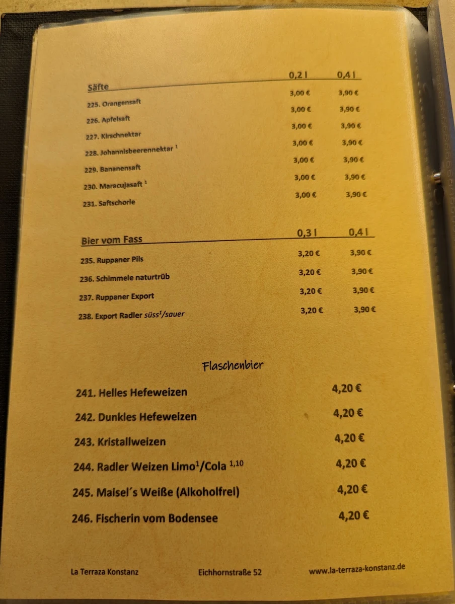 Speisekarte photo 3