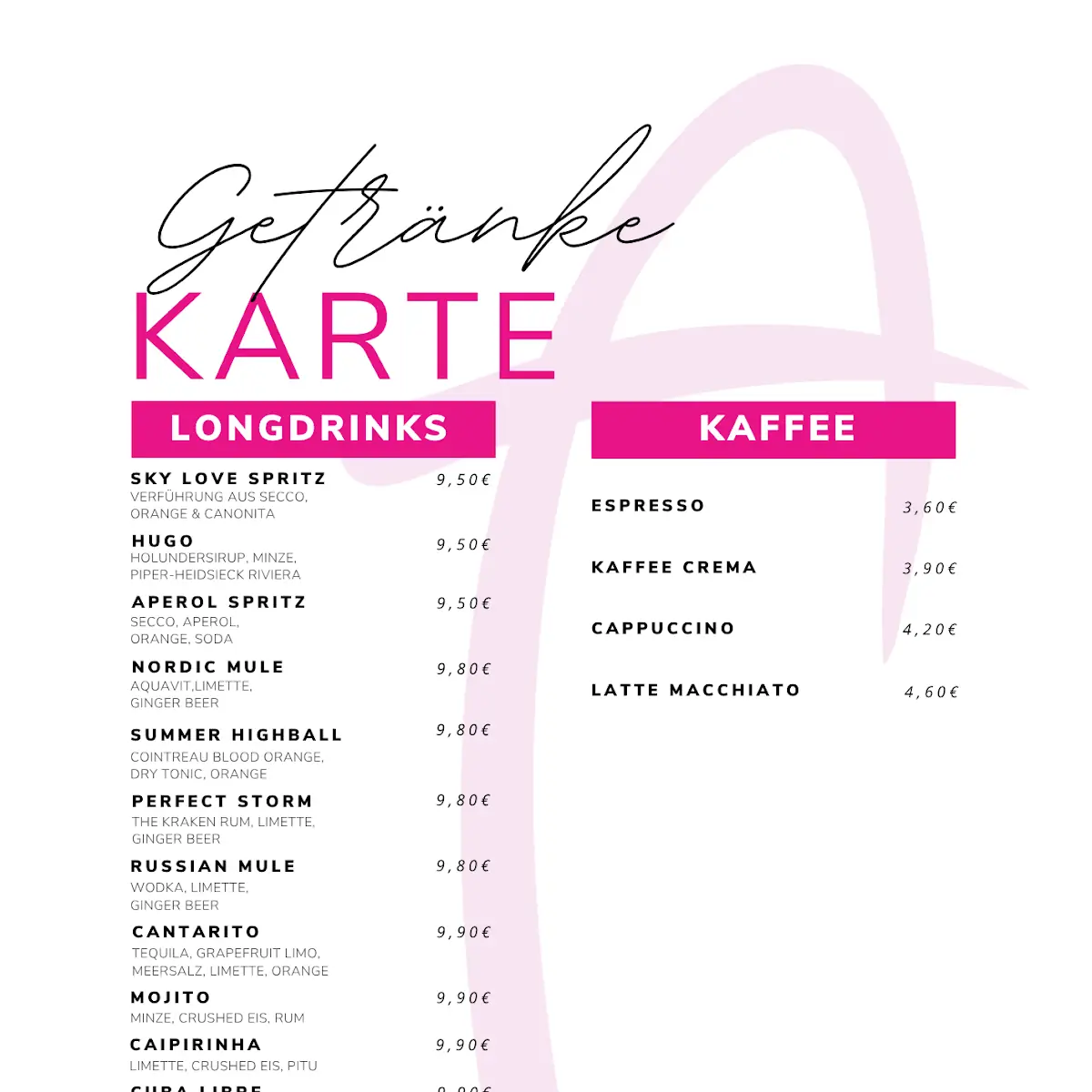 Speisekarte photo 3