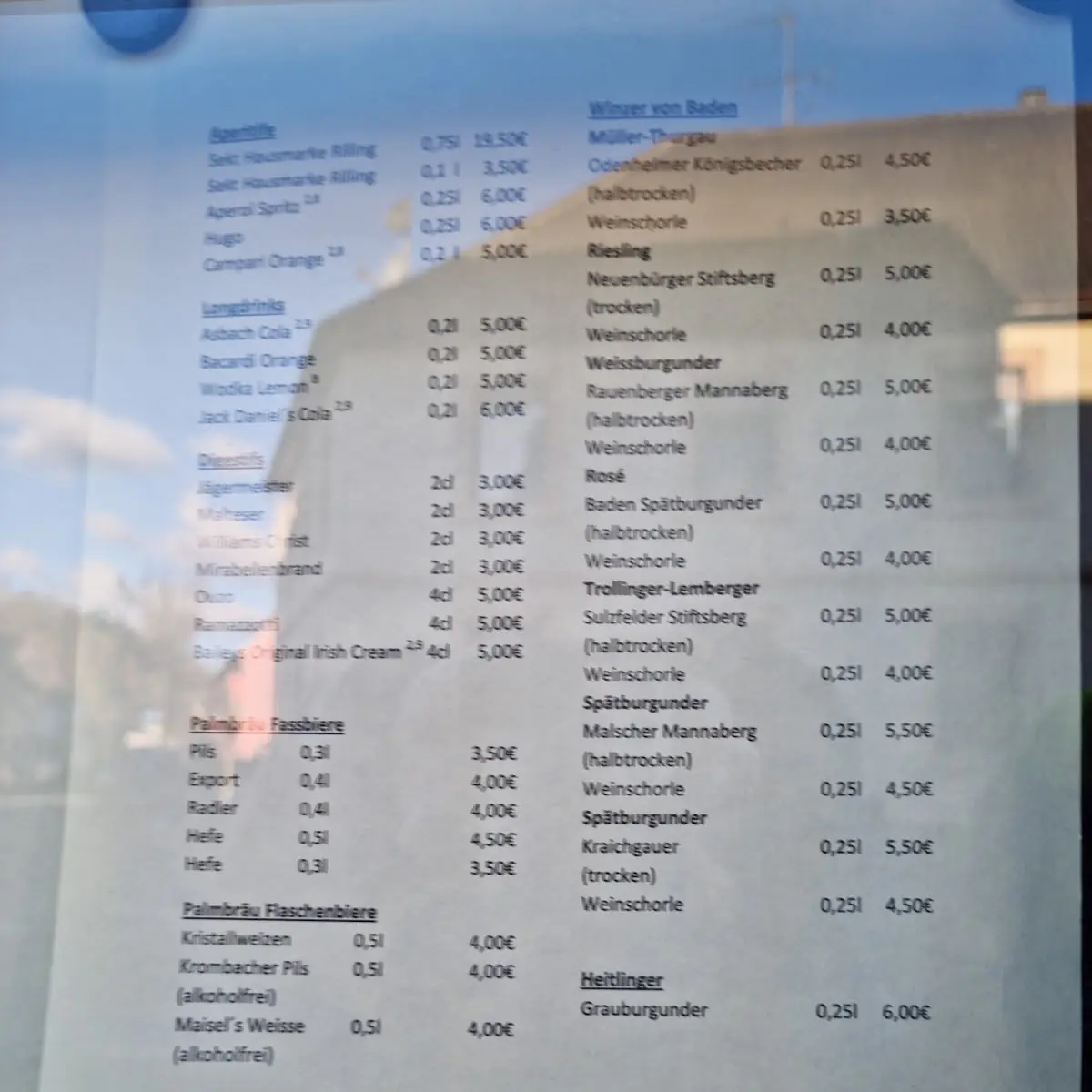 Speisekarte photo 2