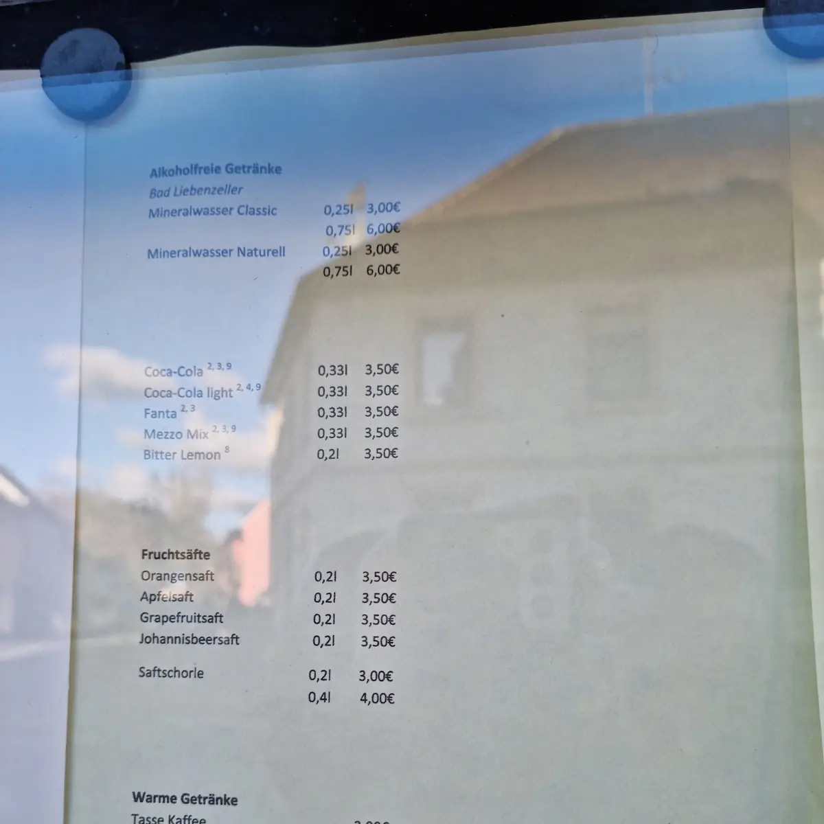 Speisekarte photo 3
