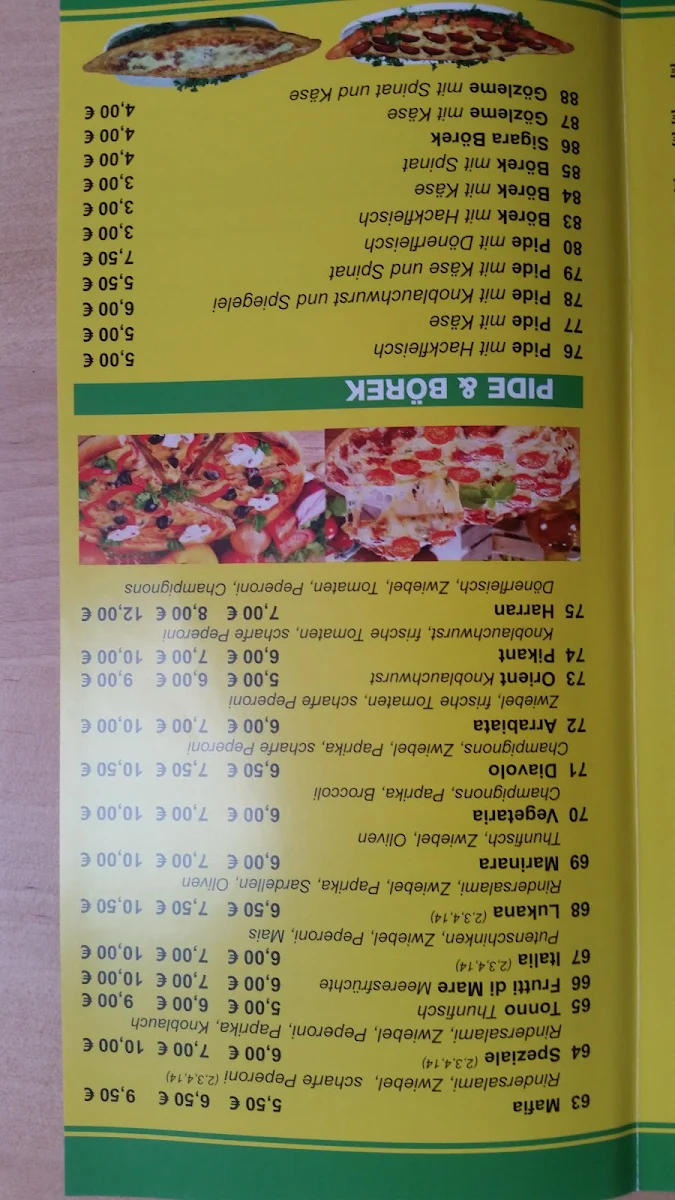 Speisekarte photo 8