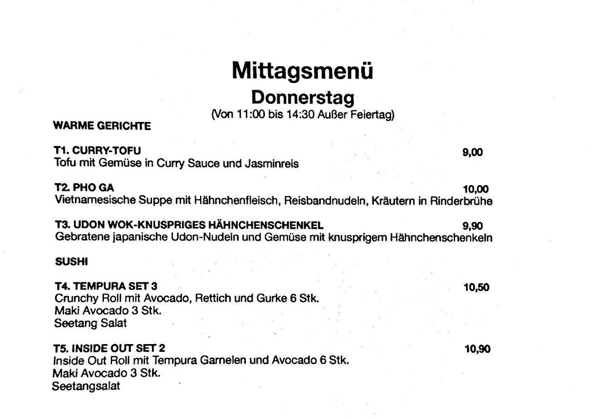 Speisekarte photo 6