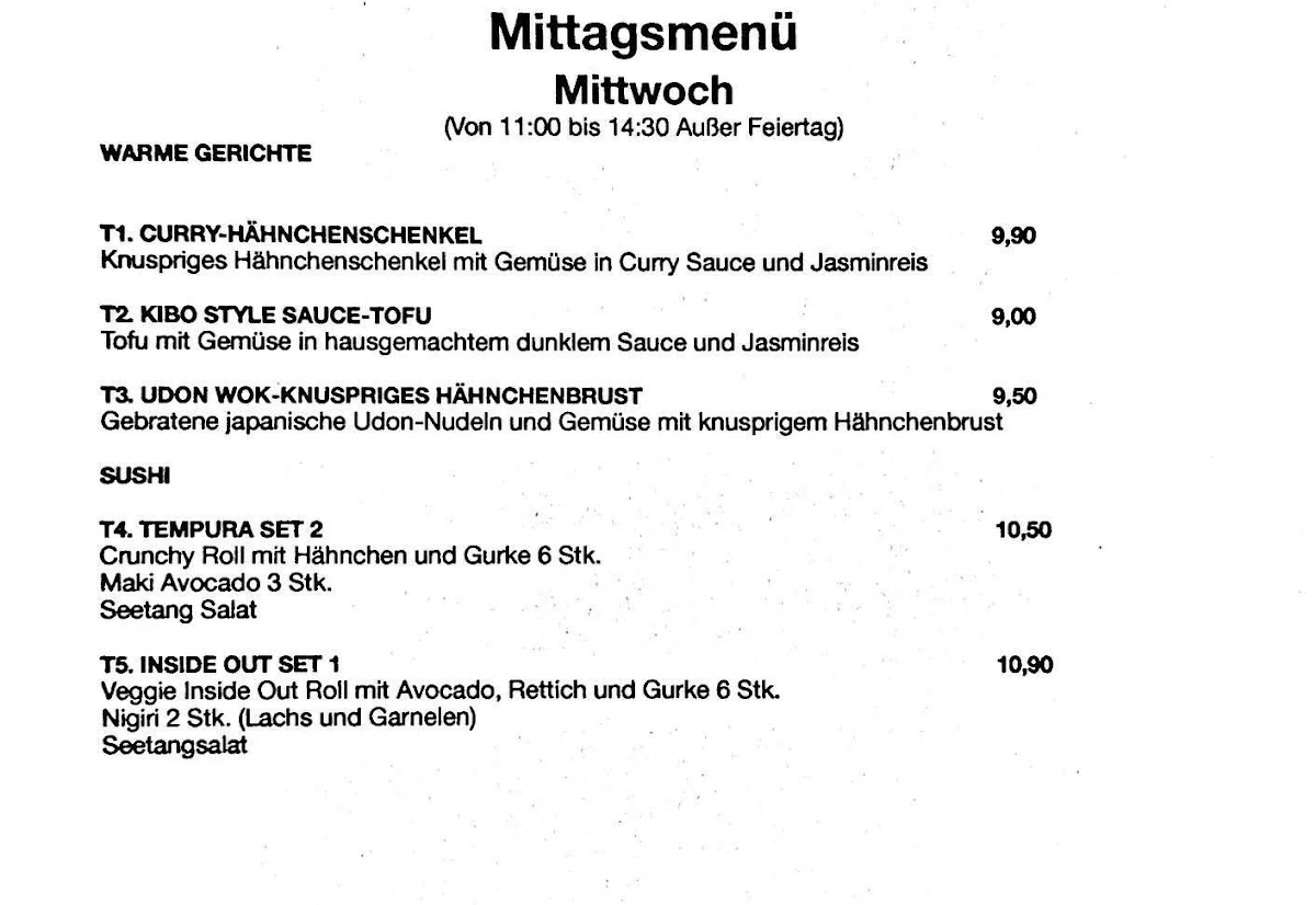 Speisekarte photo 7