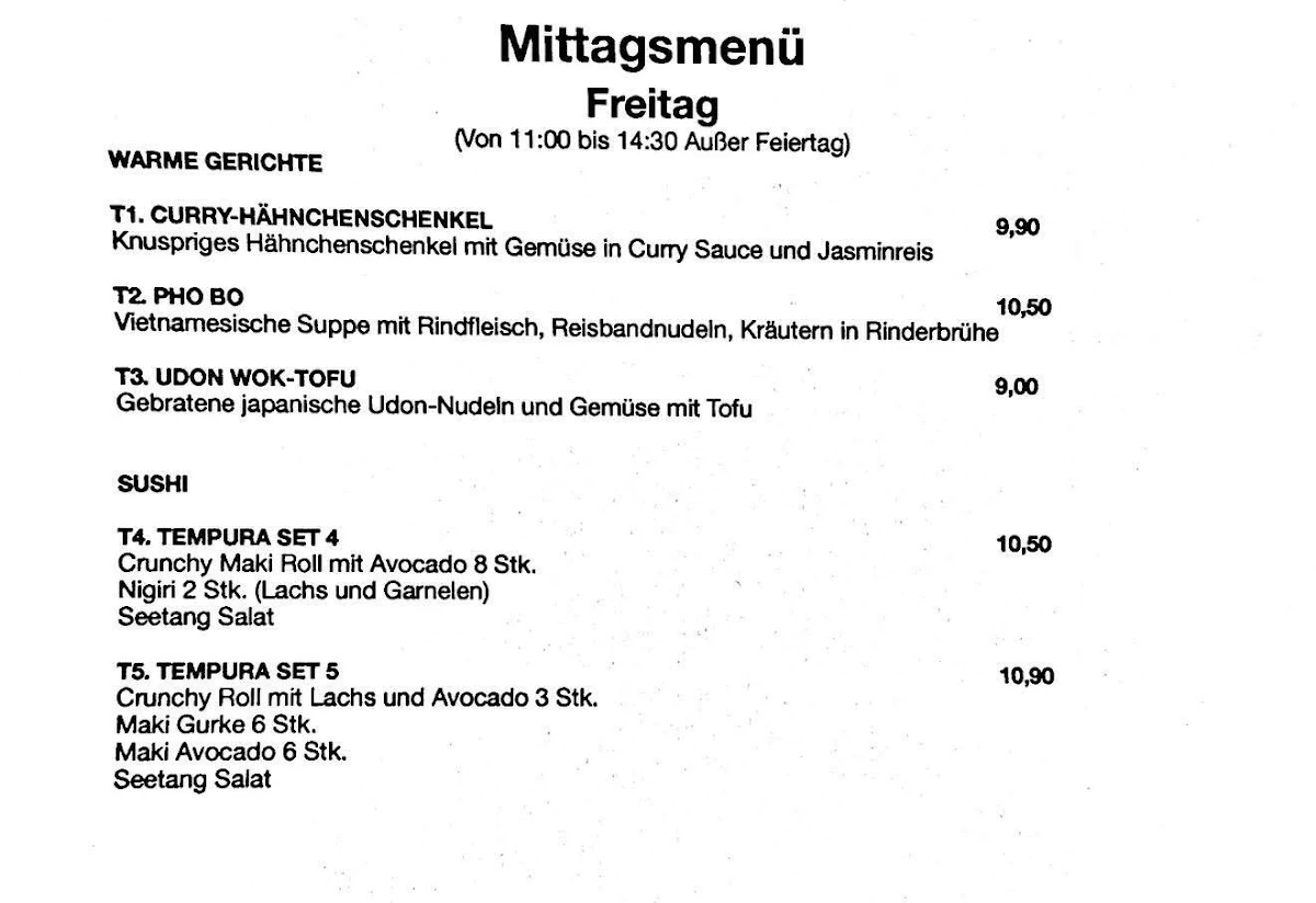 Speisekarte photo 8