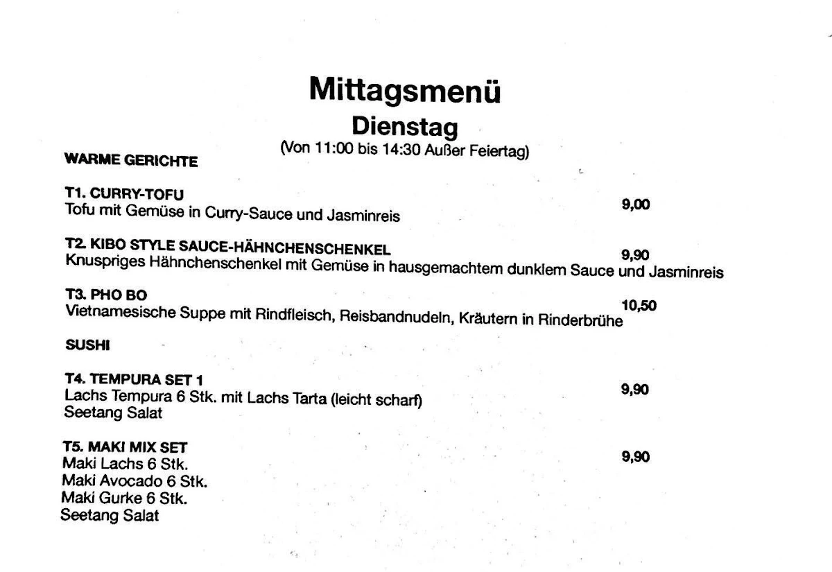 Speisekarte photo 9