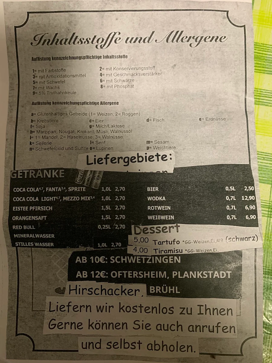 Speisekarte photo 3