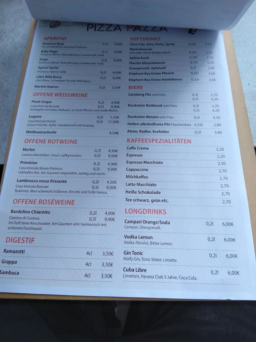 Speisekarte photo 3