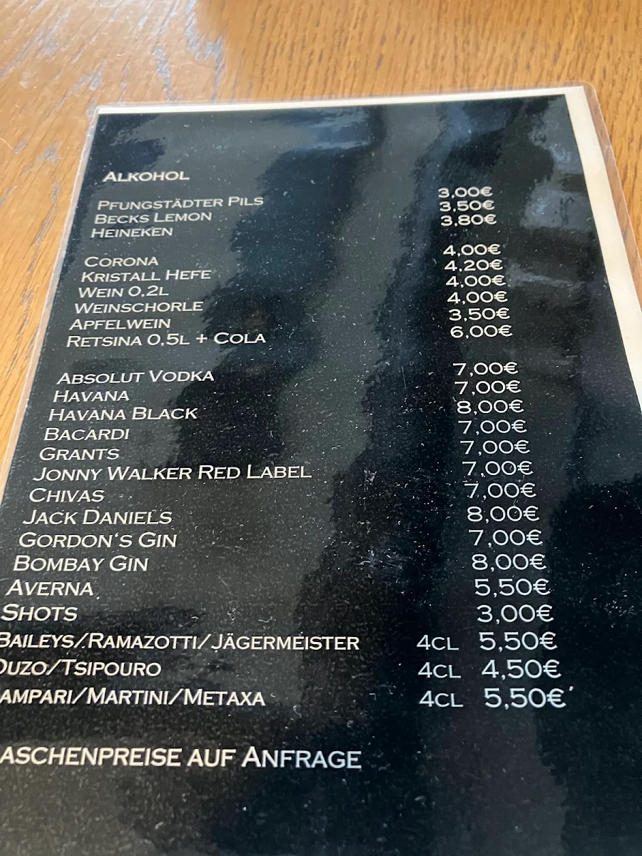 Speisekarte photo 1