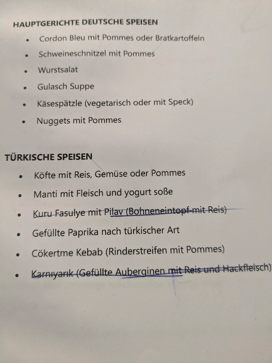 Speisekarte photo 4