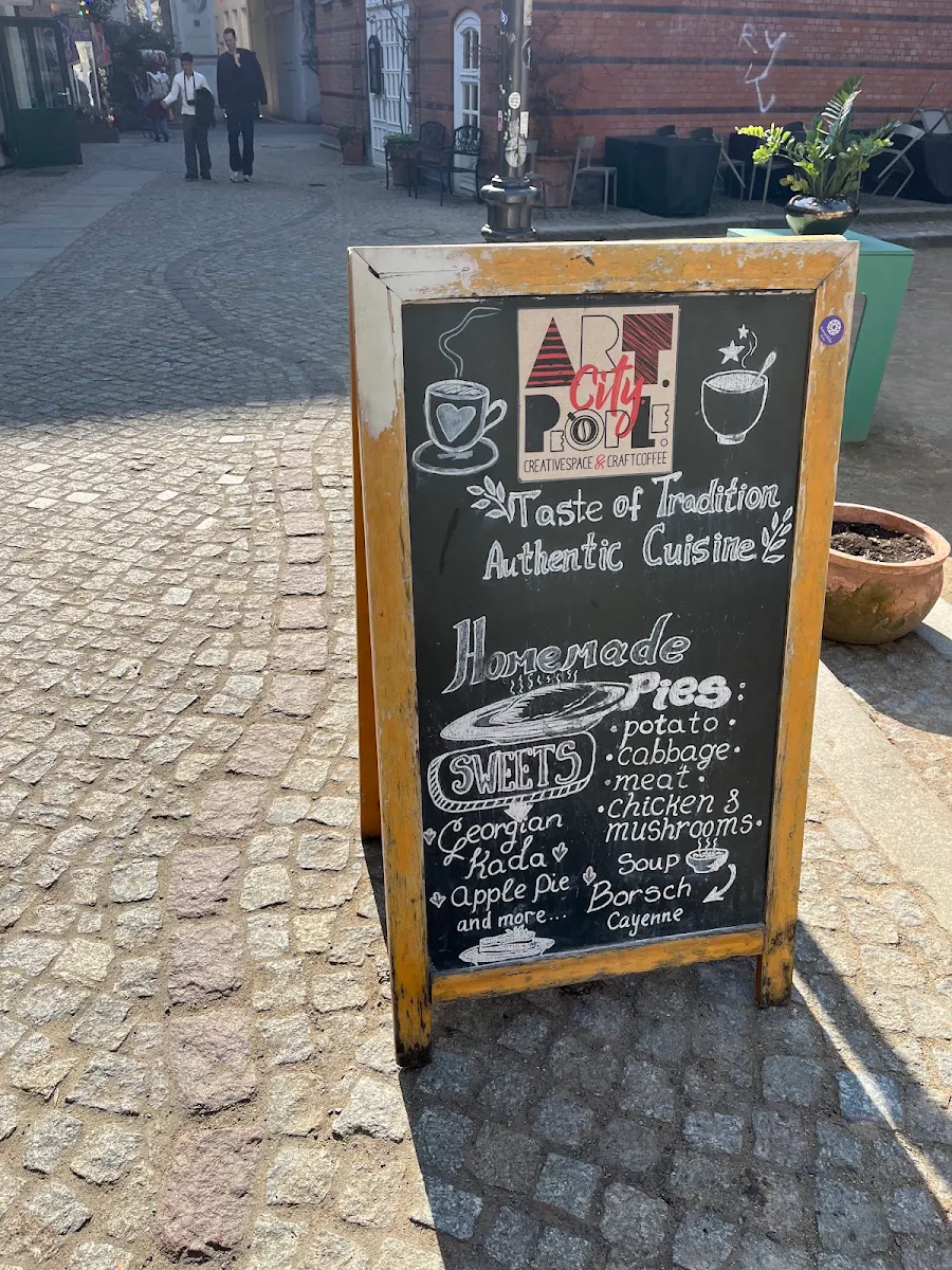 Speisekarte, Art.City.People. - CreativeSpace&CraftCoffee