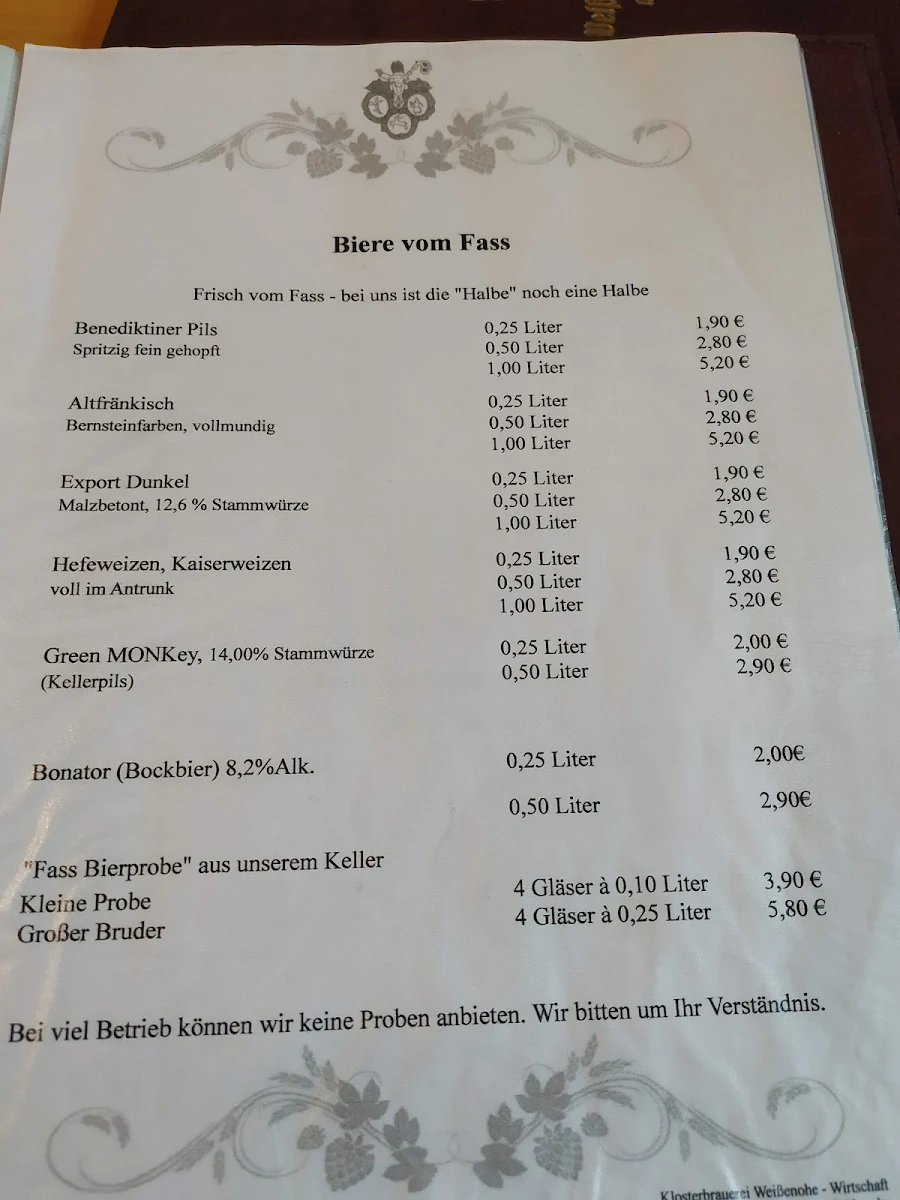 Speisekarte photo 4
