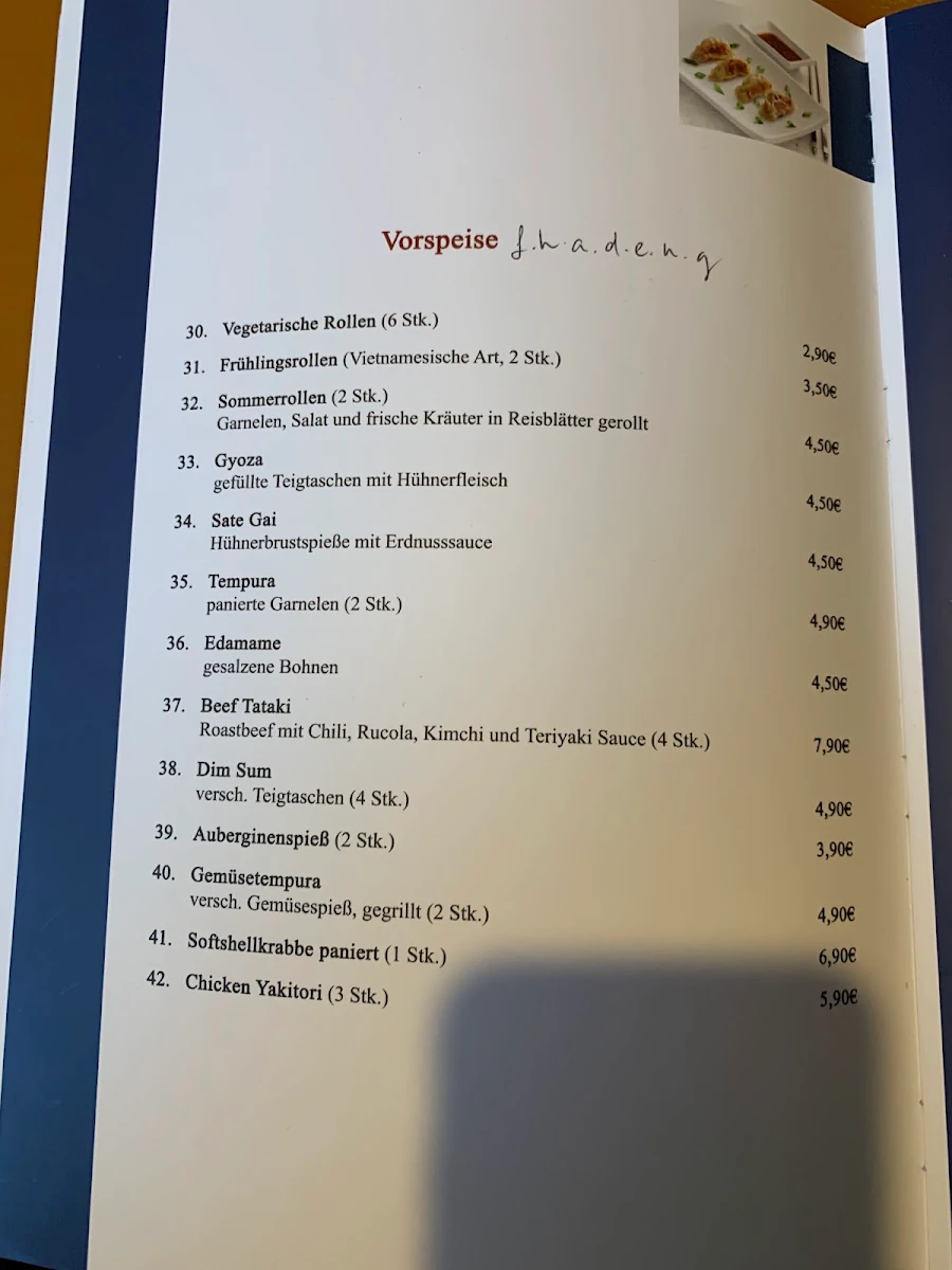 Speisekarte photo 9