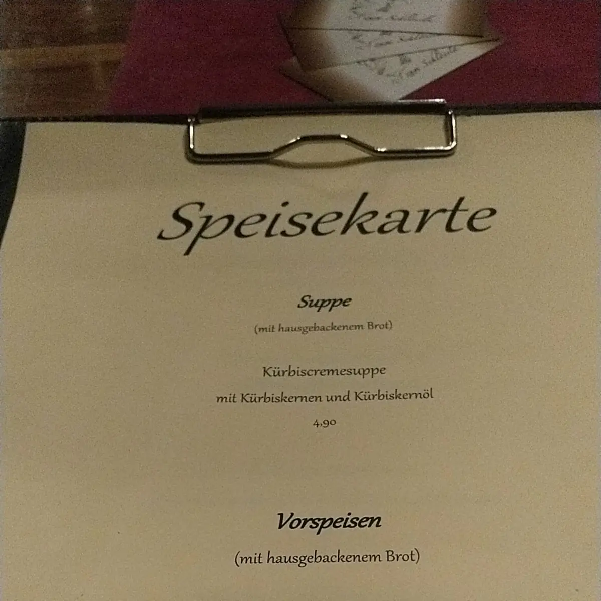 Speisekarte photo 6
